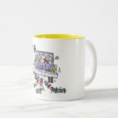 たった今結婚しましたマググ ツートーンマグカップ (正面右)