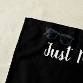 たった今結婚しましたミスター・ミセス・ビーチ・タオル結婚 ビーチタオル (インサイチュ)