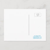 たった今結婚しましたラスベガスポストカード 案内ポストカード (裏面)