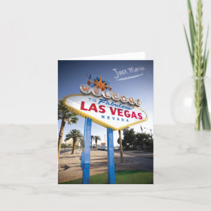 たった今結婚しましたラスベガス 案内状