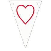 たった今結婚しました徴候 バンティングフラッグ (第2の旗)