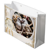 たった今結婚しました抱き枕 ラージペーパーバッグ (正面アングル)