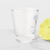 たった今結婚しました新郎新婦 ショットグラス (左)