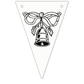 たった今結婚しました標識 バンティングフラッグ (第2の旗)