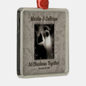 たった今結婚しました第1回クリスマスタ結婚ウペ メタルオーナメント (右)