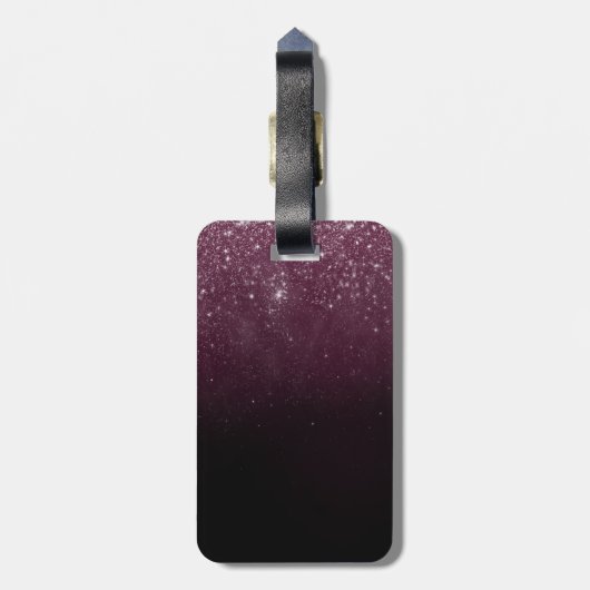 たった今結婚しました結婚の個人化 ラゲッジタグ (裏面縦)