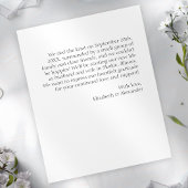 たった今結婚しました結婚の発表カード |ブルーボウ