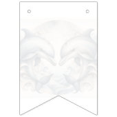 たった今結婚しました結婚ズバンティングフラッグズドルフィンテーマ バンティングフラッグ (第2の旗)