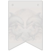 たった今結婚しました結婚ズバンティングフラッグズドルフィンテーマ バンティングフラッグ (第1の旗)