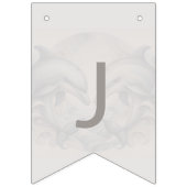 たった今結婚しました結婚ズバンティングフラッグズドルフィンテーマ バンティングフラッグ (第3の旗)