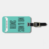 たった今結婚しました結婚ハネムーンの荷物タグギフト ラゲッジタグ (正面横)