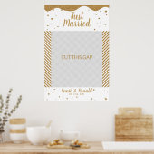 たった今結婚しました02結婚のフレーム小道具フォトブース ポスター (キッチン)