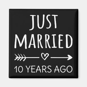 たった今結婚しました10年前I マグネット