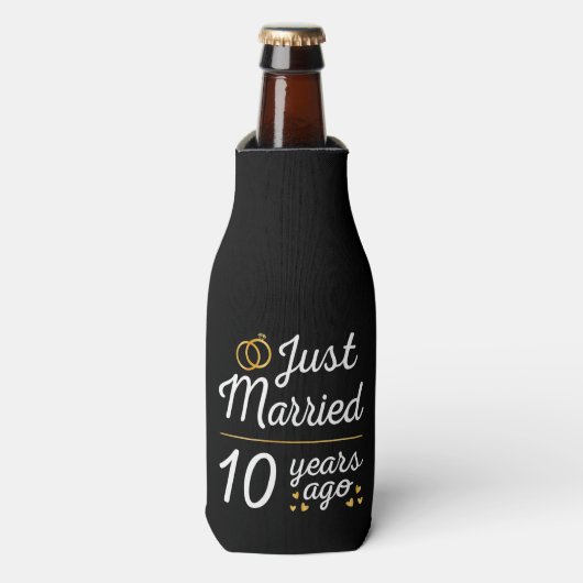たった今結婚しました10年前II ボトルクーラー (ボトル正面)