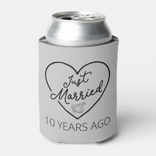 たった今結婚しました10年前III 缶クーラー (缶正面)