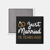 たった今結婚しました15年前IV マグネット (正面/裏面)