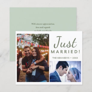たった今結婚しました2フォトグリーン結婚の発表