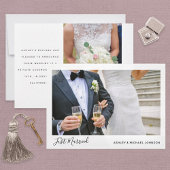 たった今結婚しました2写真エロペ結婚メント 案内状