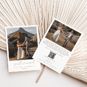 たった今結婚しました2写真QRコード結婚s 案内状