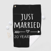 たった今結婚しました20年前 ゴルフタオル (インサイチュ)