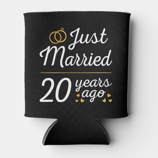 たった今結婚しました20年前II 缶クーラー (正面)