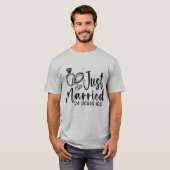 たった今結婚しました24年前24結婚周年 Tシャツ (正面フル)