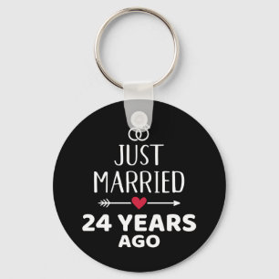 たった今結婚しました24年結婚前 キーホルダー