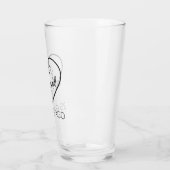 たった今結婚しました25年前III タンブラーグラス (左)