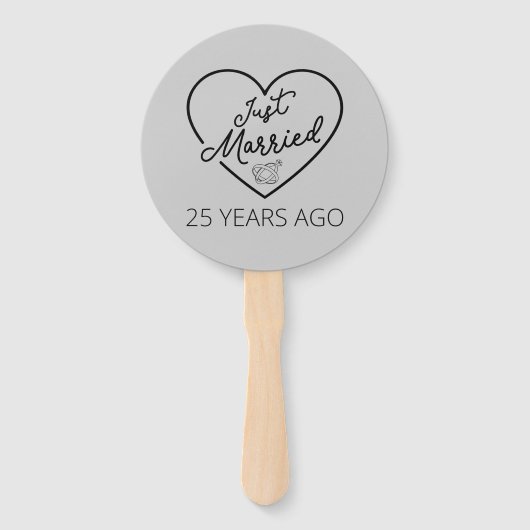 たった今結婚しました25年前III ハンドファン (正面)