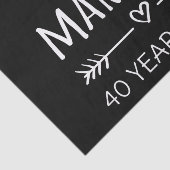 たった今結婚しました40年前 薄葉紙 (詳細)