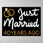 たった今結婚しました40年前IV ポスター (正面)