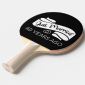 たった今結婚しました40年前V 卓球ラケット (正面アングル)