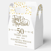 たった今結婚しました50周年記念結婚金 フェイバーボックス (オープン)