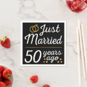 たった今結婚しました50年前II スタンダードカクテルナプキン (インサイチュ)