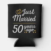 たった今結婚しました50年前II 缶クーラー (正面)