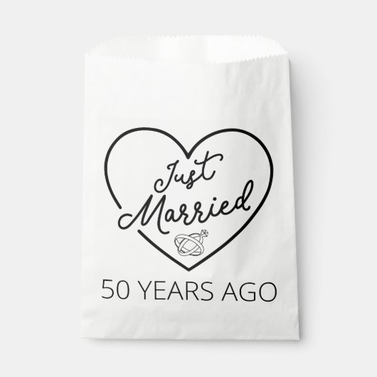 たった今結婚しました50年前III フェイバーバッグ (正面)