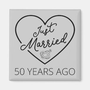 たった今結婚しました50年前III マグネット