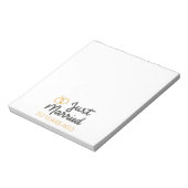 たった今結婚しました50年前IV ノートパッド (回転)