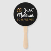 たった今結婚しました50年前IV ハンドファン (裏面)