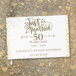 たった今結婚しました50結婚周年記念 ゲストブック