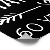 たった今結婚しました60年前 ポスター (角)