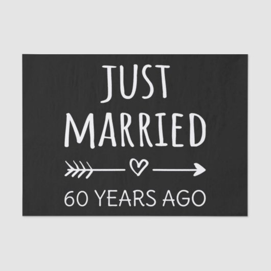 たった今結婚しました60年前 薄葉紙 (正面)