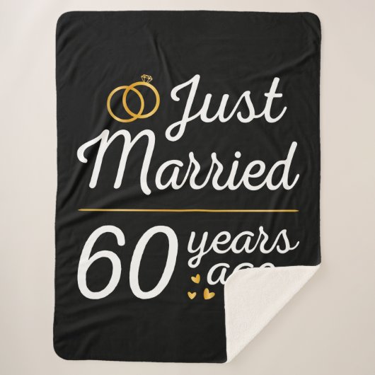 たった今結婚しました60年前II シェルパブランケット (正面)