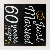 たった今結婚しました60年前II ジグソーパズル (横)