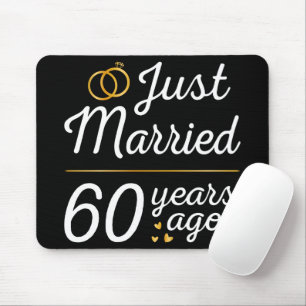 たった今結婚しました60年前II マウスパッド