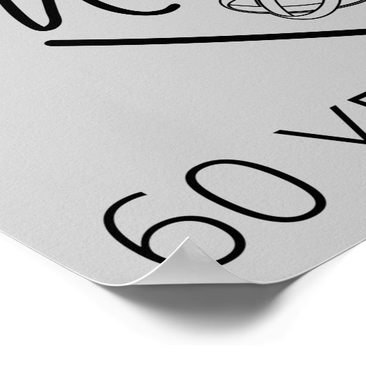 たった今結婚しました60年前III ポスター (角)