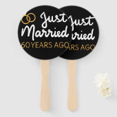 たった今結婚しました60年前IV ハンドファン (正面&裏面)