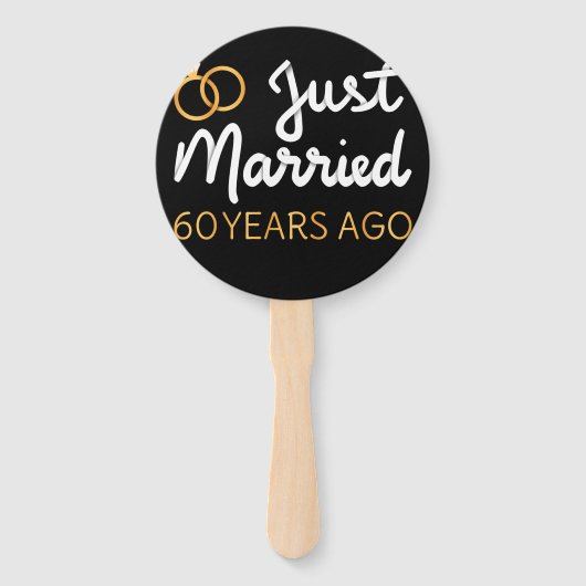 たった今結婚しました60年前IV ハンドファン (正面)