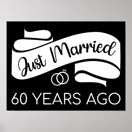 たった今結婚しました60年前V ポスター (正面)