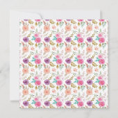 たった今結婚しました |カップルバックビューイラストレーション (裏面)